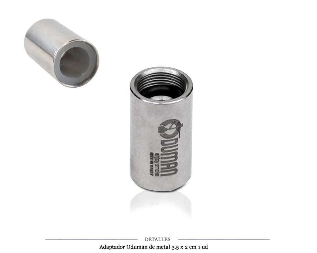 ODUMAN ADAPTADOR DE METAL PARA MANGUERA 1 UD