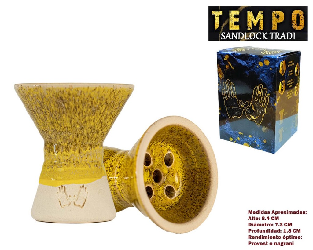 CAZOLETA BARRO MUD TRADI TEMPO SANDLOCK