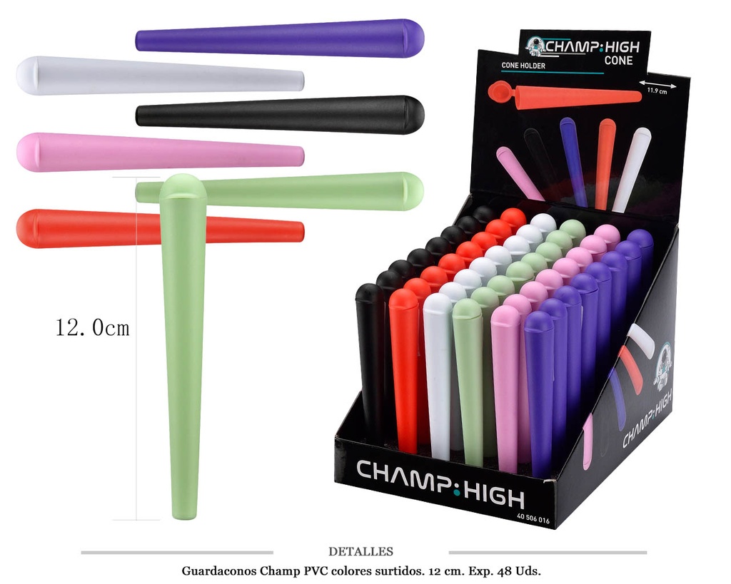 GUARDA CONOS CHAMP COL. SURT 48 UDS