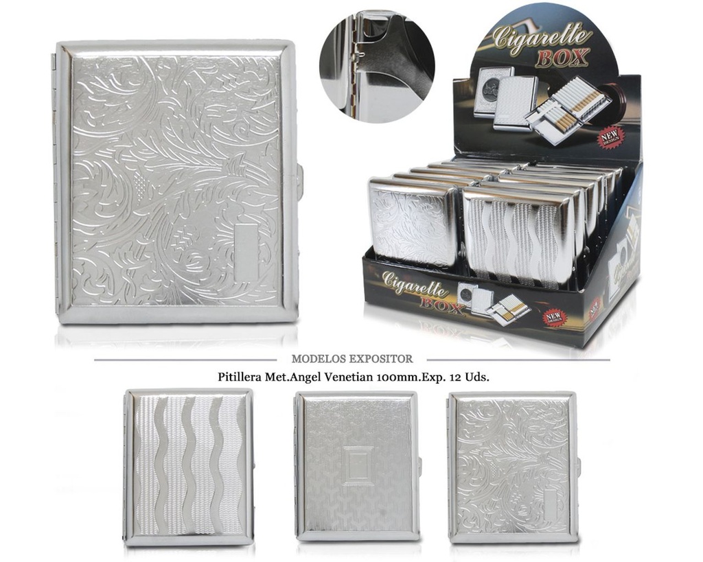 PITILLERA MET ANGELO VENETIAN 100 MM 12 UDS