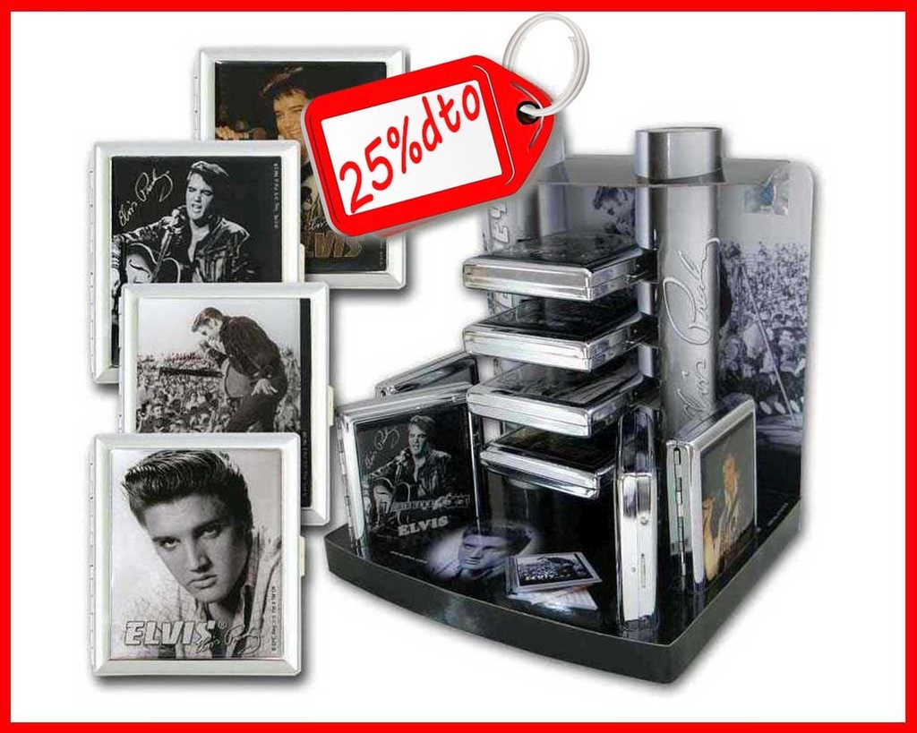 PITILLERA CHAMP MET ELVIS 20 CIG 8 UDS