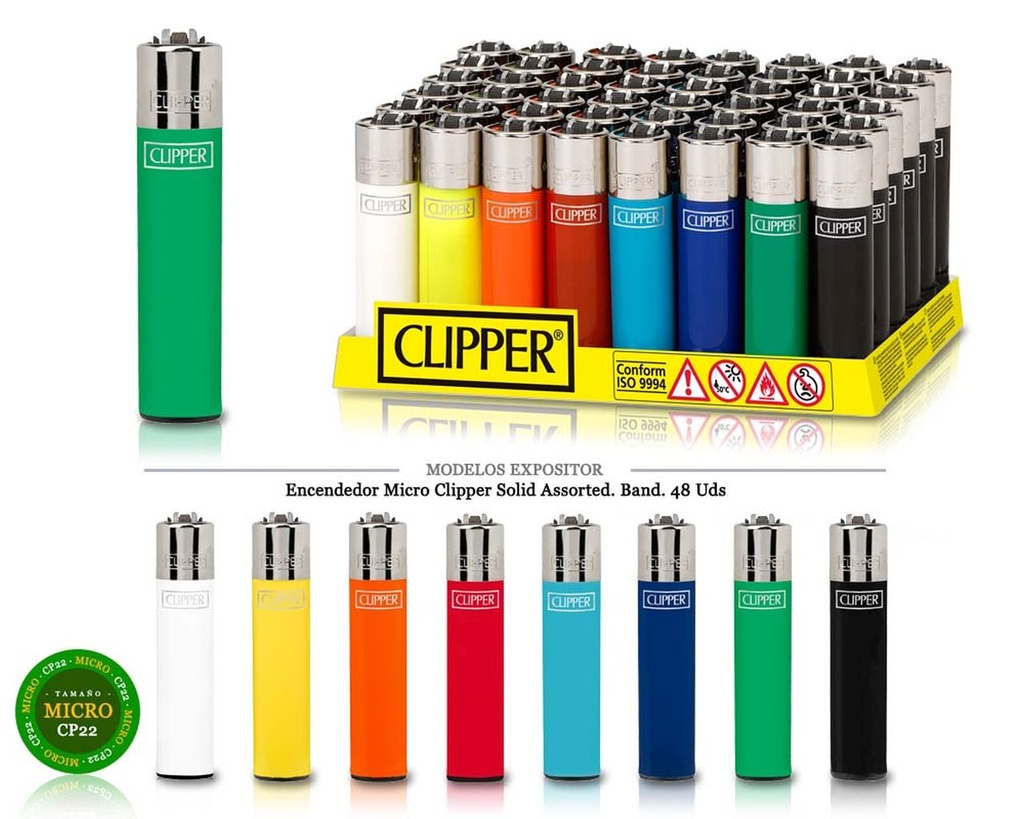 ENCD. MICRO SOLID ASSORTED BRANDED 48 UDS