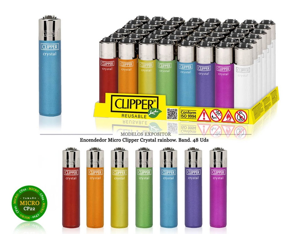ENCD. MICRO CRYSTAL RAINBOW 48 UDS