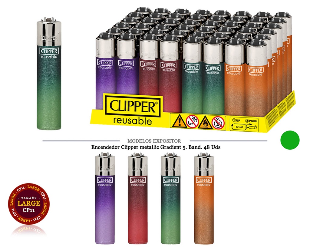 ENCD. CLIPPER METALLIC GRADIENT 5 48 UDS