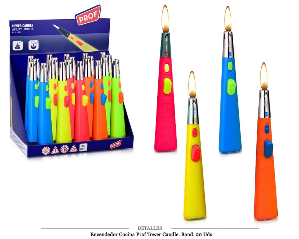ENCD. COCINA PROF TOWER CANDLE 20 UDS