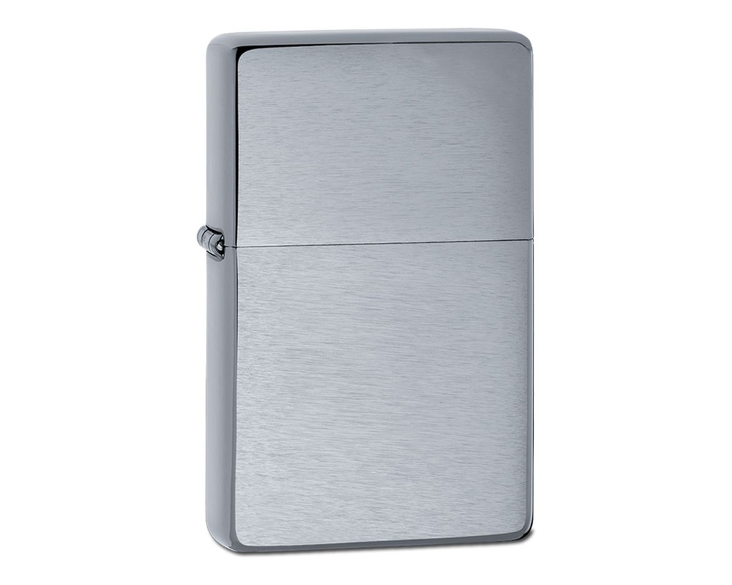 ZIPPO MD. VINTAGE BRUSHED CHROME WITHOUT SLASHES