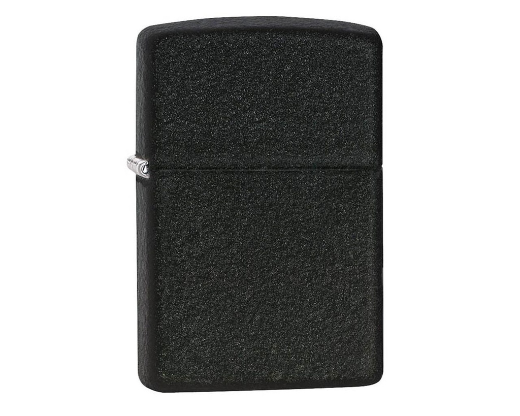 ZIPPO MD.  236 BLACK CRAKLE