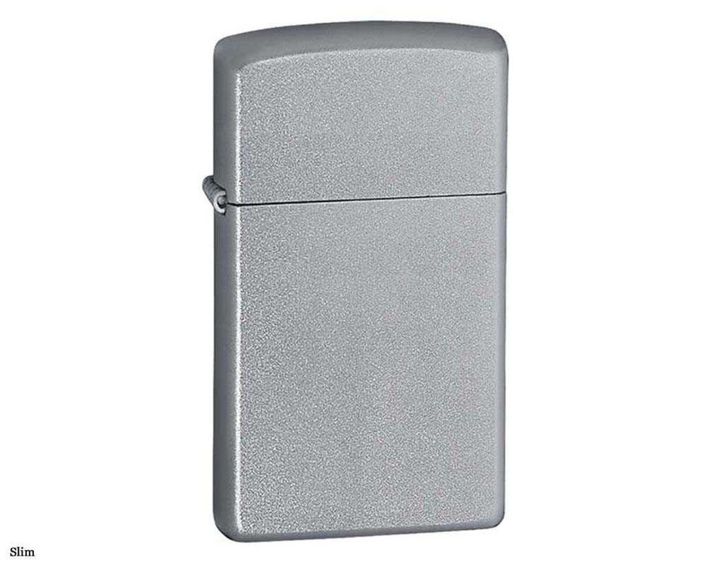 ZIPPO MD. 1605 SLIM CROMO SATINADO
