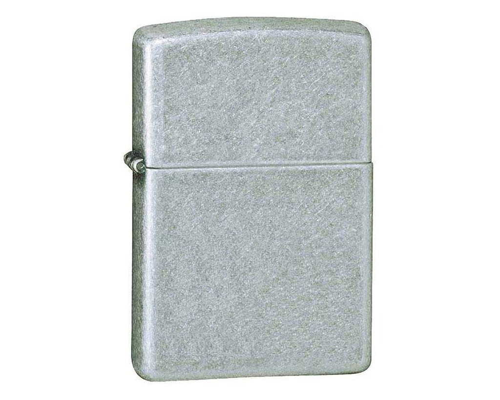 ZIPPO MD. 121FB ANTIQUE SILVER PLATE