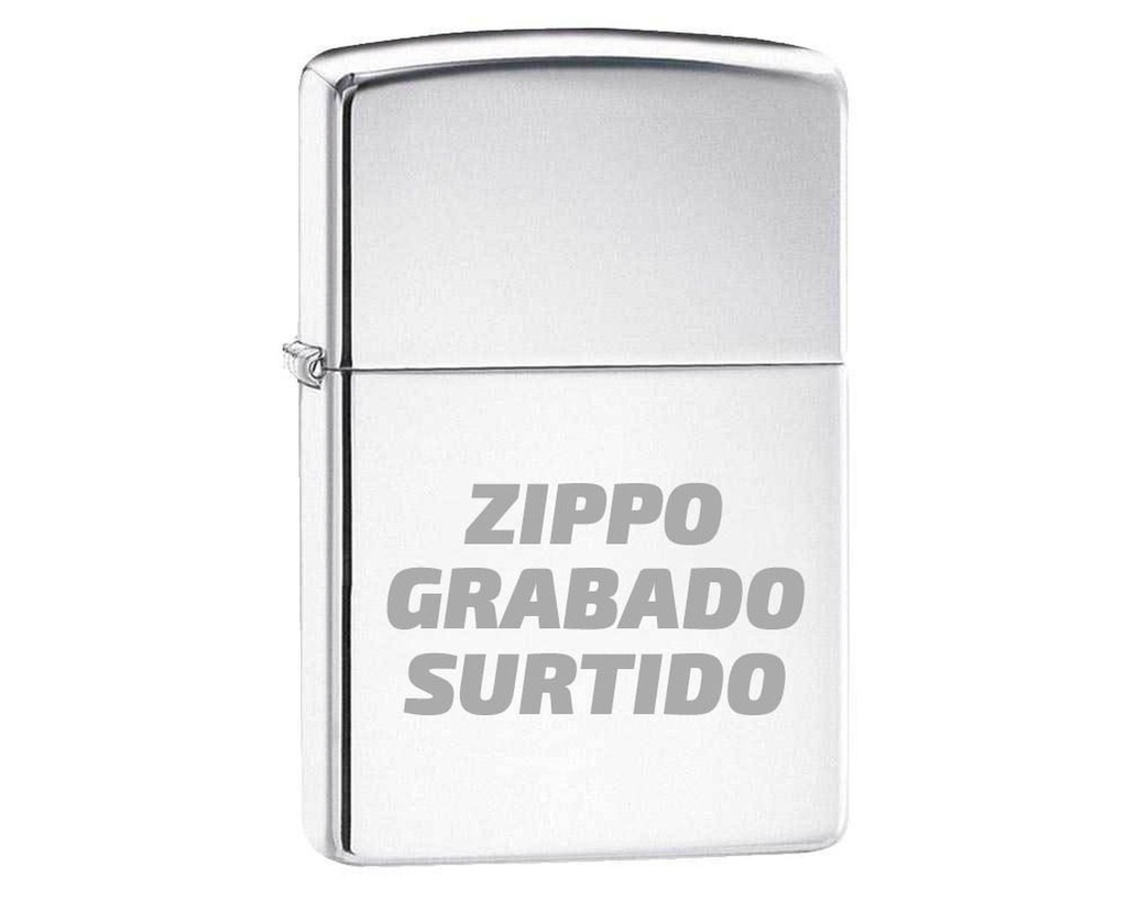 ZIPPO MD. 250 CROMADO GRABADO
