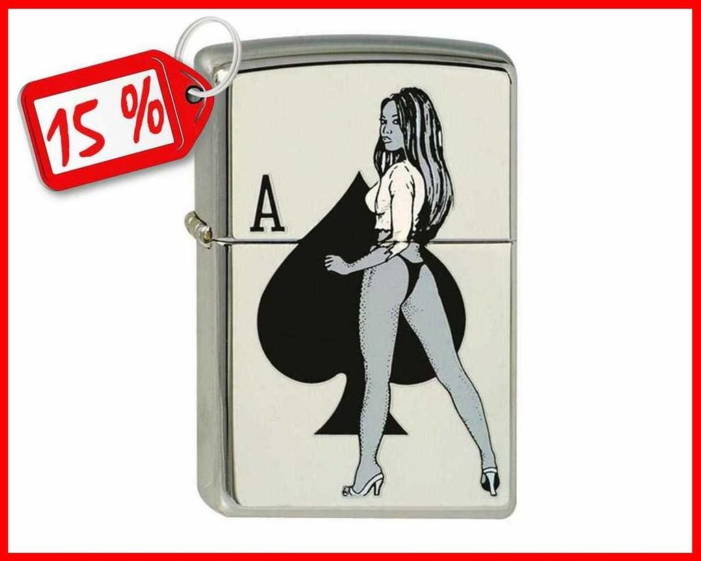 ZIPPO MD. 250 GIRL/SPADE