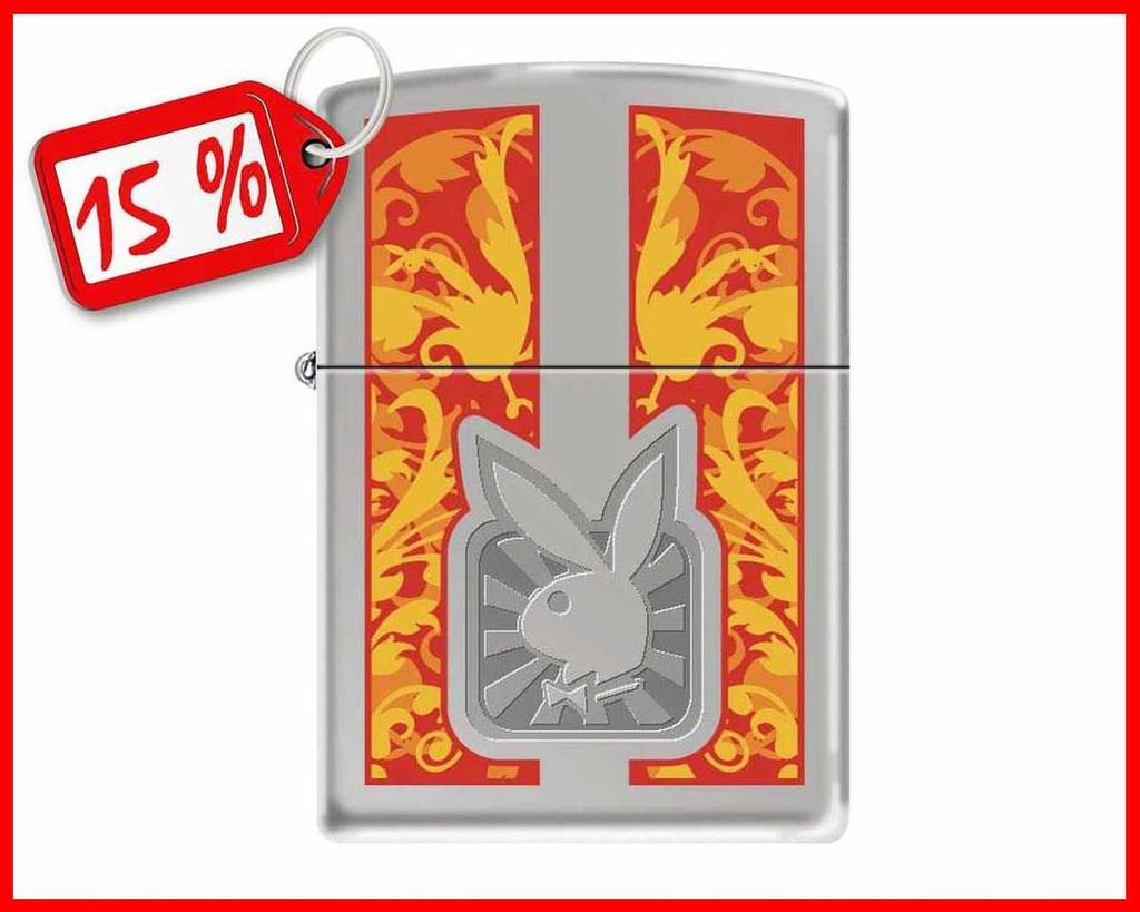 ZIPPO MD. 250 PLAYBOY ORANGE