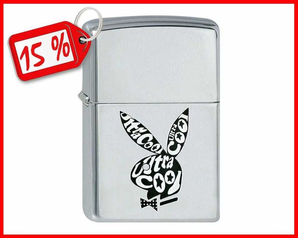 ZIPPO MD. PLAYBOY BLACK