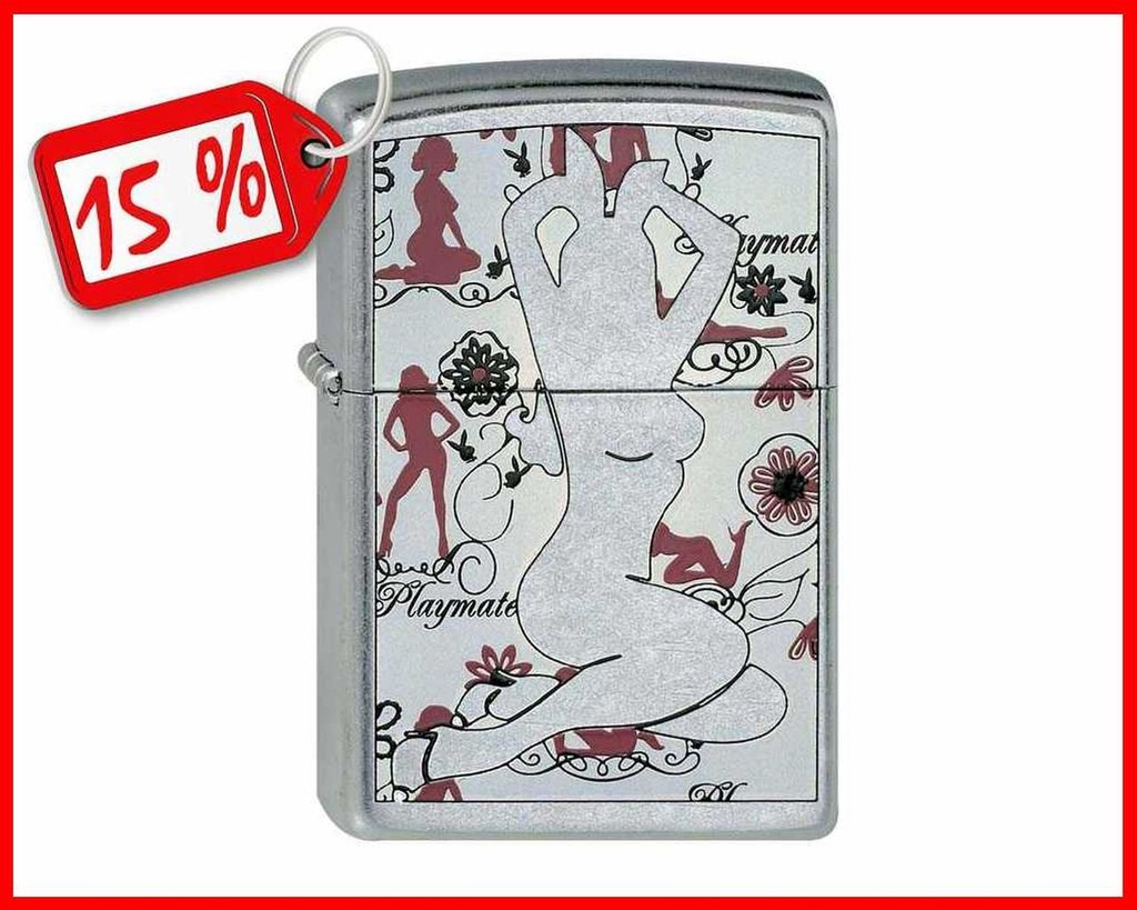 ZIPPO MD. 207 PLAYBOY PLAYMA