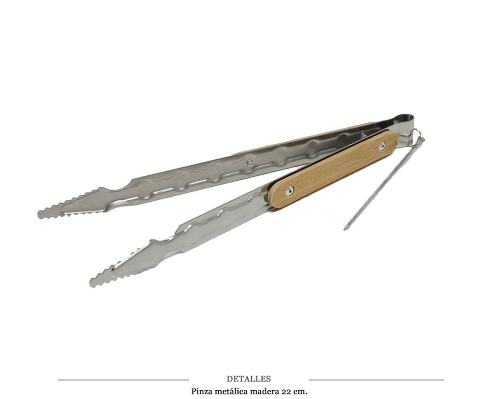 PINZA METALICA MADERA 22 CM