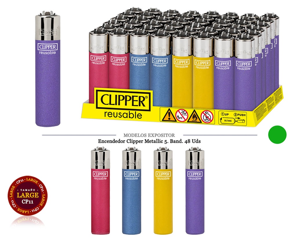 ENCD. CLIPPER METALLIC 5 48 UDS