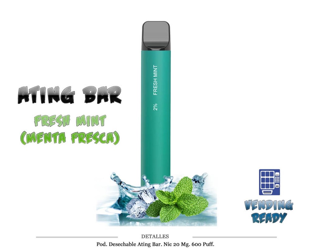 POD DES. ATING ROUND FRESH MINT 20MG