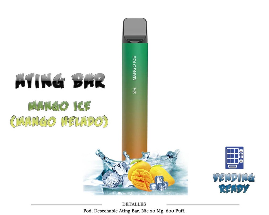 POD DES. ATING ROUND MANGO ICE 20MG