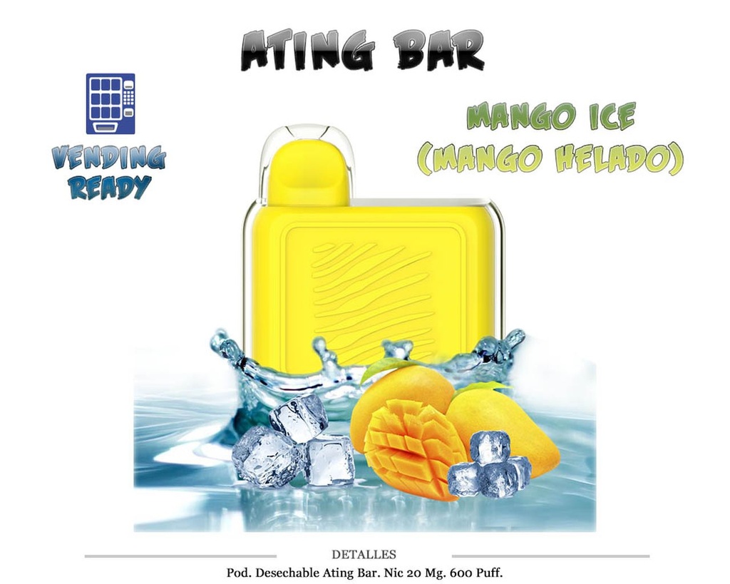 POD DES. ATING GLASS MANGO ICE 20MG