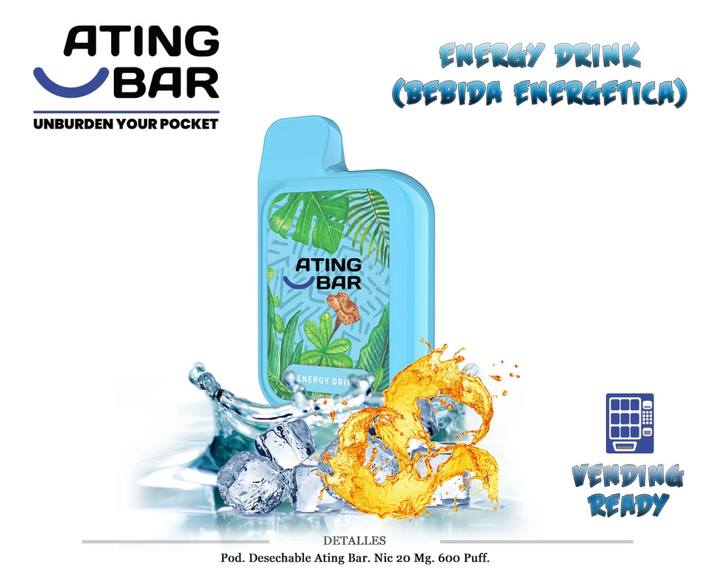 POD DES. ATING GRAFFITI ENERGY DRINK 20MG