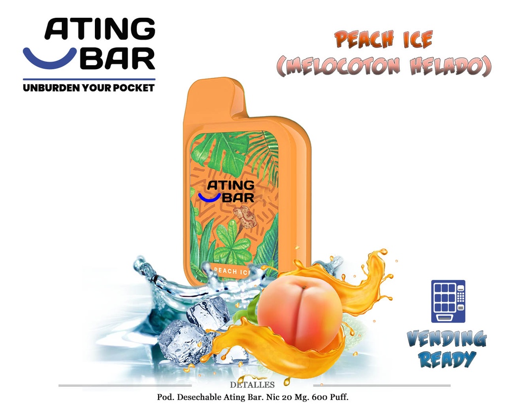 POD DES. ATING GRAFFITI PEACH ICE 20MG