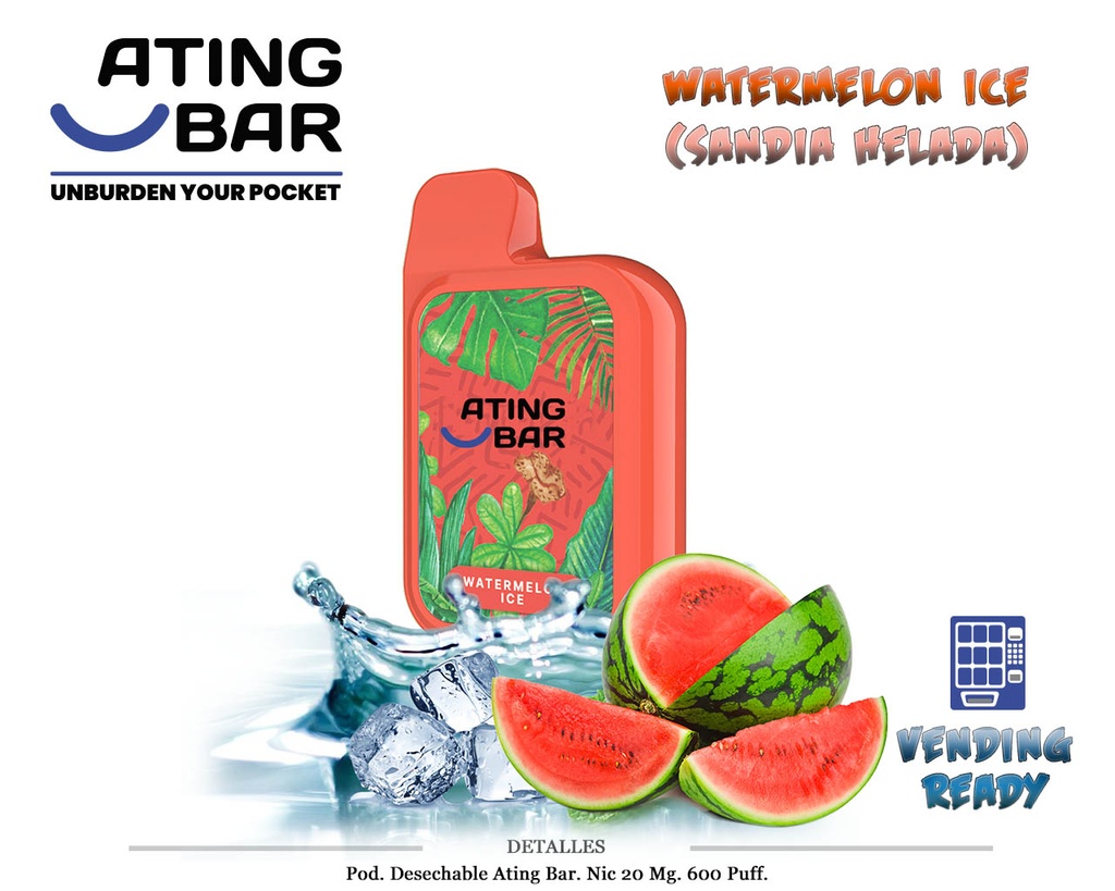 POD DES. ATING GRAFFITI WATERMELON ICE 20MG 2ML