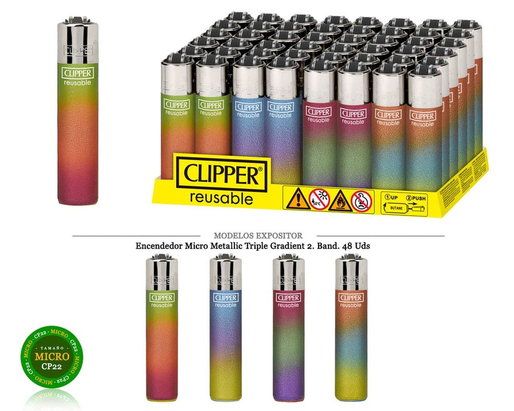 ENCD. MICRO METALLIC TRIPLE GRADIENT 2 48 UDS