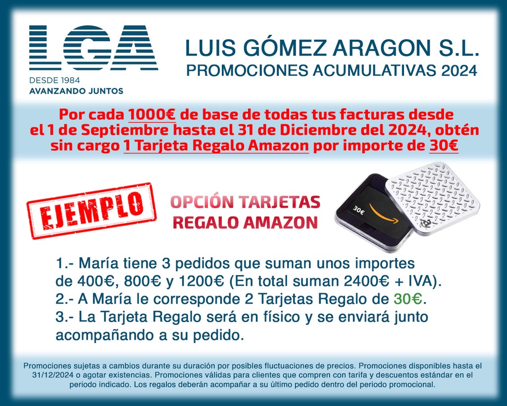 PROMOCIONES ACUMULATIVAS NAVIDAD 2