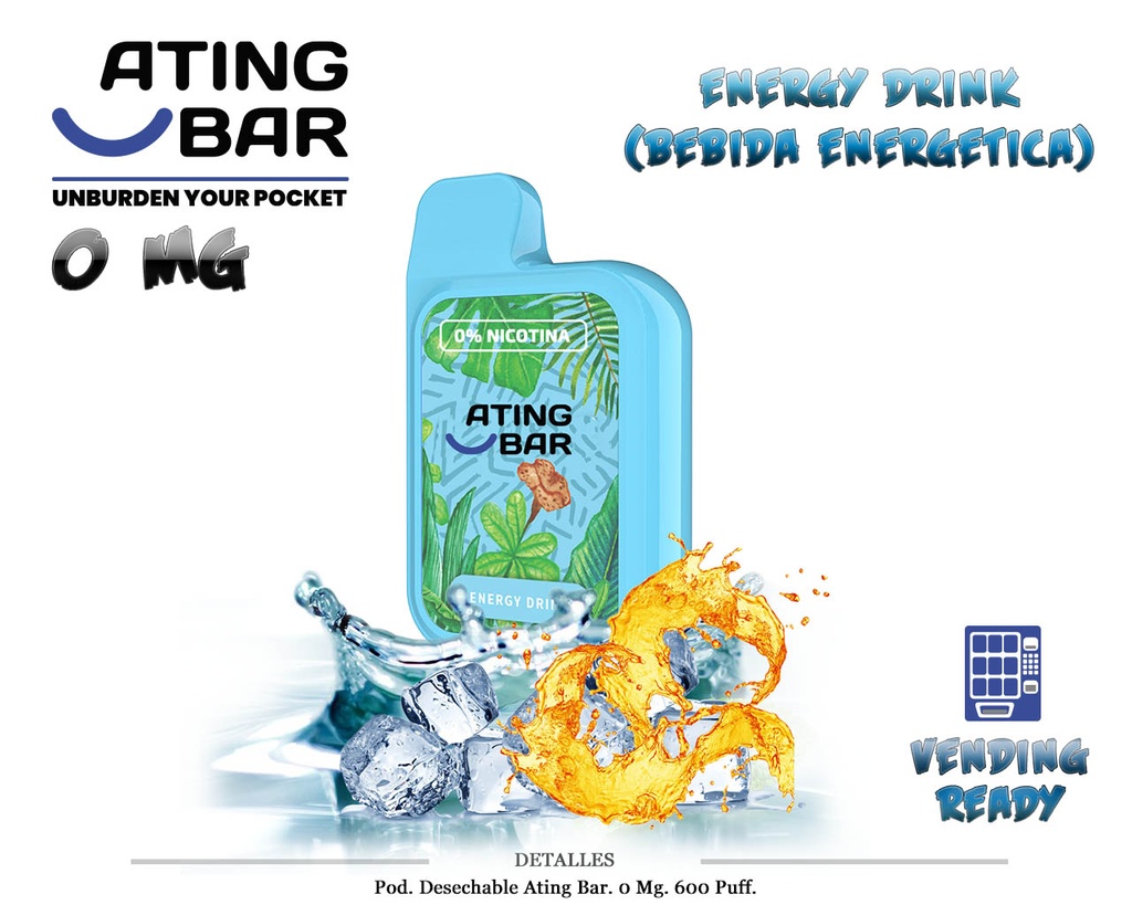 POD DES. ATING GRAFFITI ENERGY DRINK 0MG