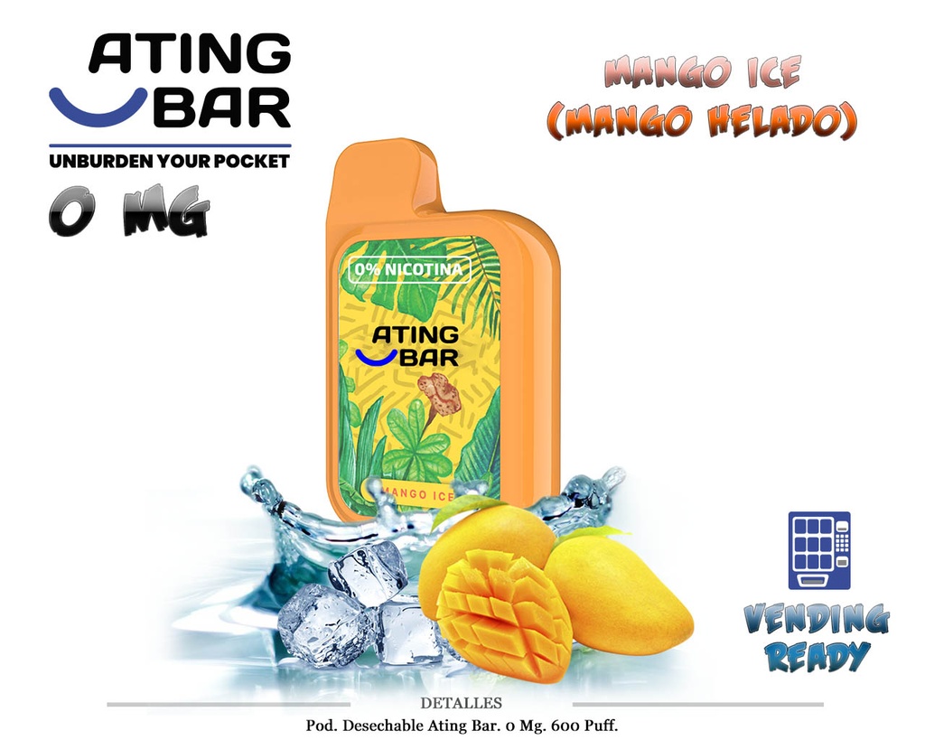 POD DES. ATING GRAFFITI MANGO ICE 0MG