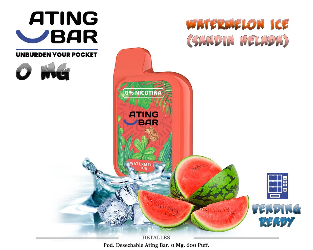 POD DES. ATING GRAFFITI WATERMELON ICE 0MG