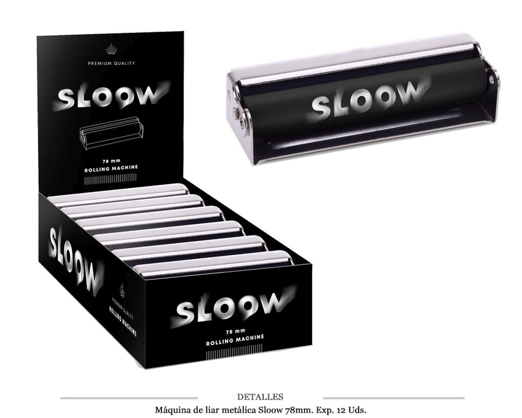 MAQ LIAR SLOOW METAL 78 MM 12 UDS