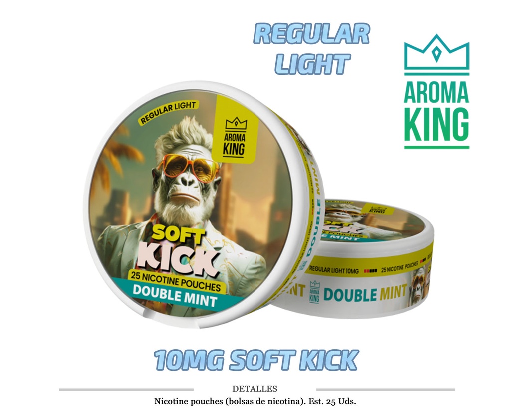 NICO POUCH AROMA KING DOUBLE MINT 10MG 1 UD