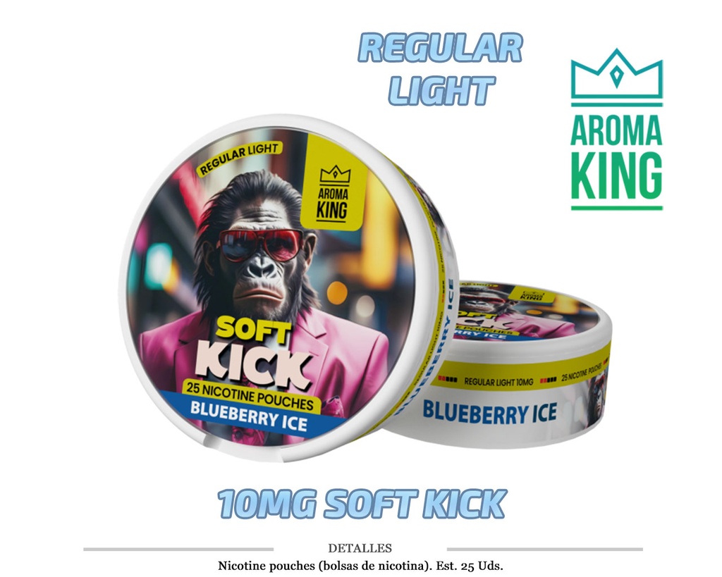 NICO POUCH AROMA KING BLUEBERRY ICE 10MG 1 UD