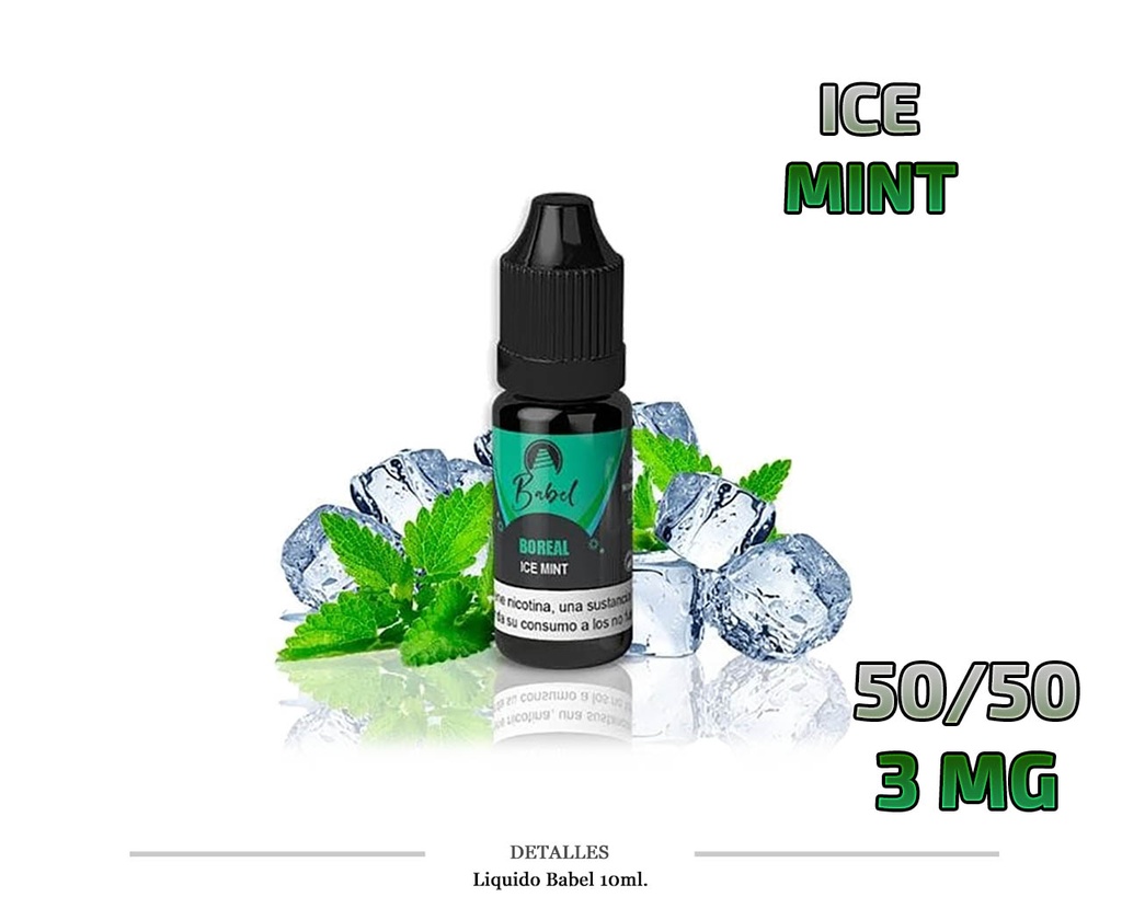 E-LIQUID BABEL BOREAL 3MG 10ML