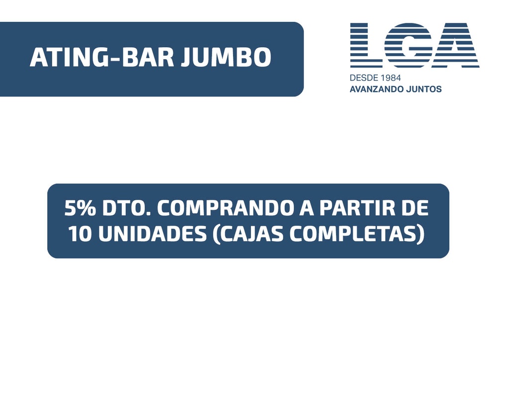 ESCALADO DESCUENTOS ATING BAR JUMBO