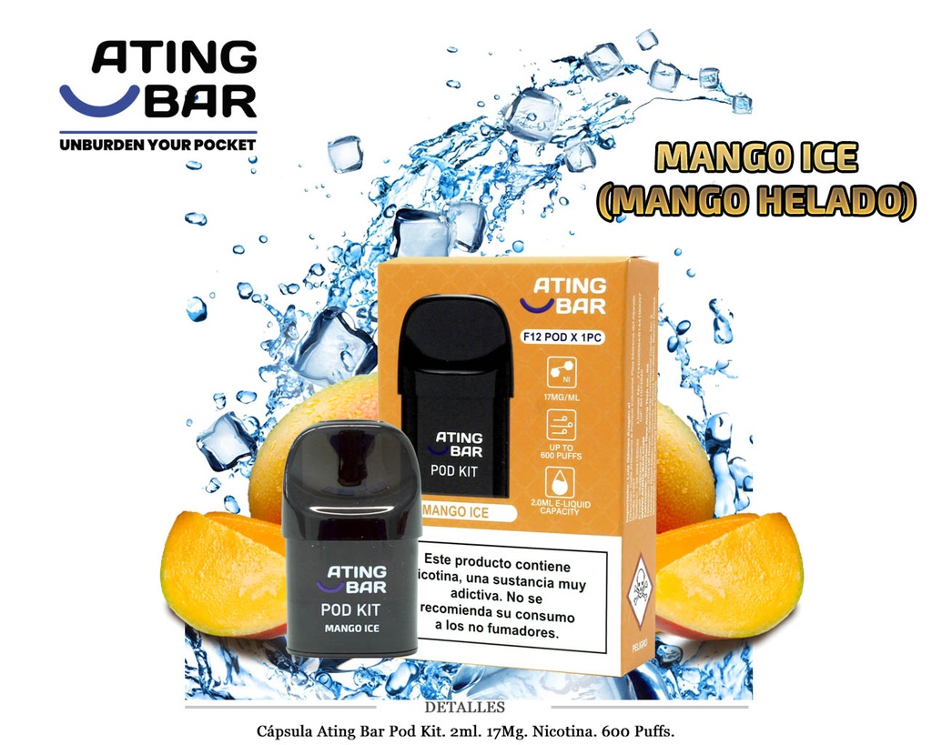 CAPSULA ATING MANGO ICE 17MG 1 UD