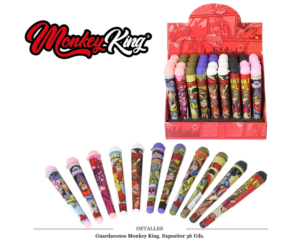 GUARDACONOS MONKEY KING PVC 36 UDS