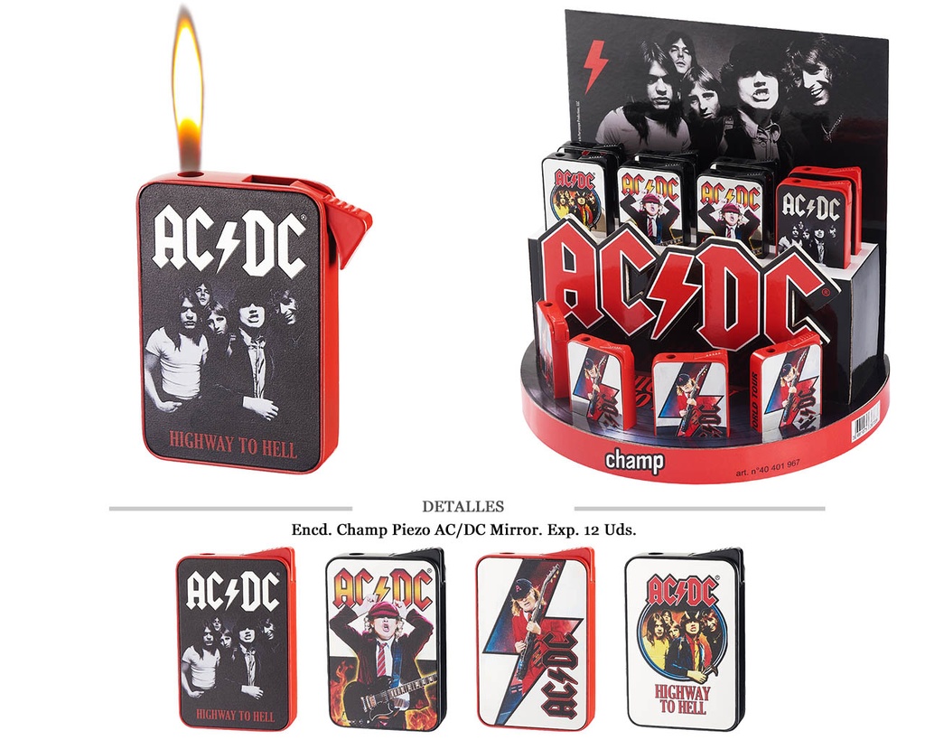 ENCD. CHAMP PIEZO AC/DC MIRROR 12 UDS
