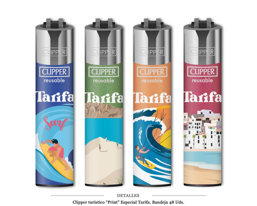 ENCD. CLIPPER TURISTICO PRINT TARIFA  48 UDS.