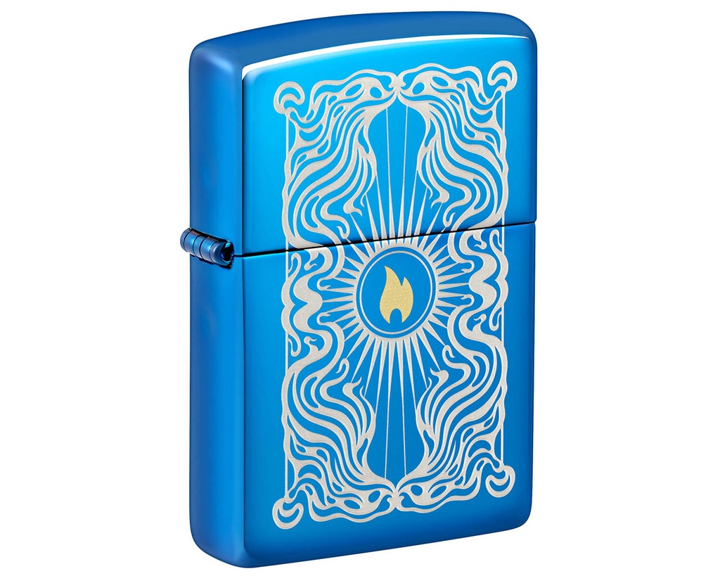 ZIPPO MD.20446 FANCY FLAME DESIGN