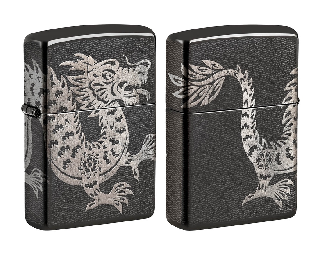 ZIPPO MD.24756 ASIAN DRAGON DESIGN