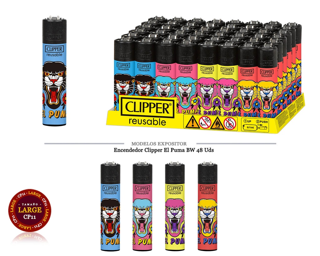 ENCD. CLIPPER EL PUMA BW 48 UDS