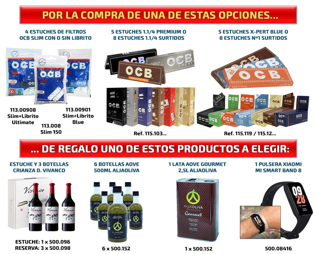 PROMOCION ESPECIAL OCB VERANO 2