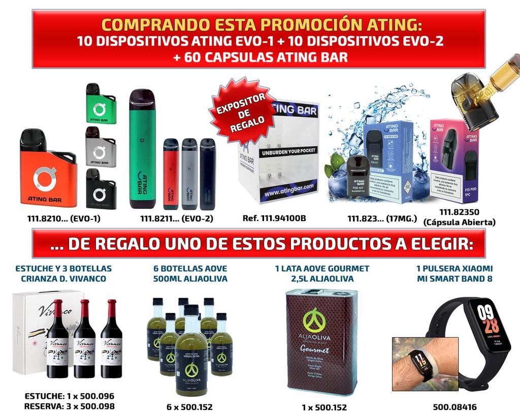 PROMOCION ESPECIAL OCB VERANO 8
