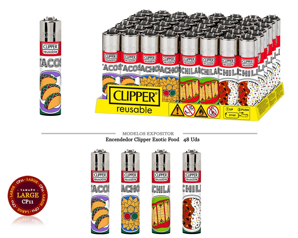 ENCD. CLIPPER EXOTIC FOOD 4 48 UDS