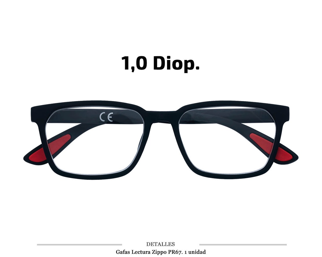 GAFAS LECTURA ZIPPO PR67 1.0 DIOP 1 UD