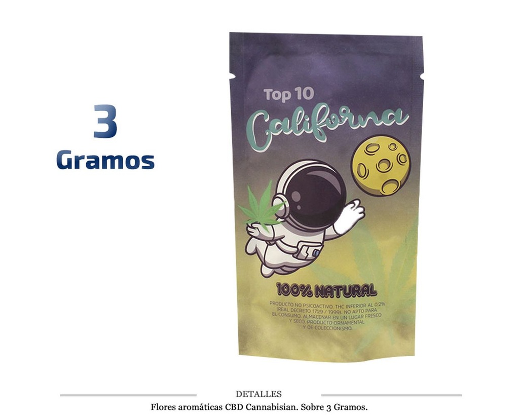 FLORES AROMATICAS CBD ASTRONAUTA 3G