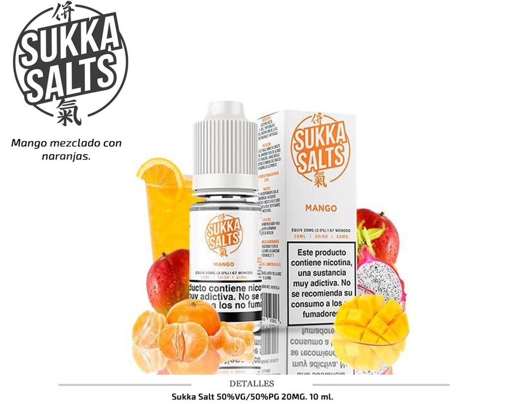 SUKKA SALT MANGO 20MG 10ML