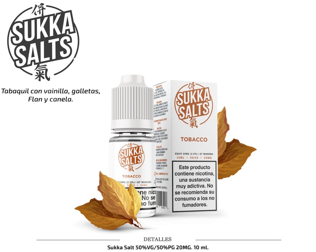 SUKKA SALT TOBACCO 20MG 10ML